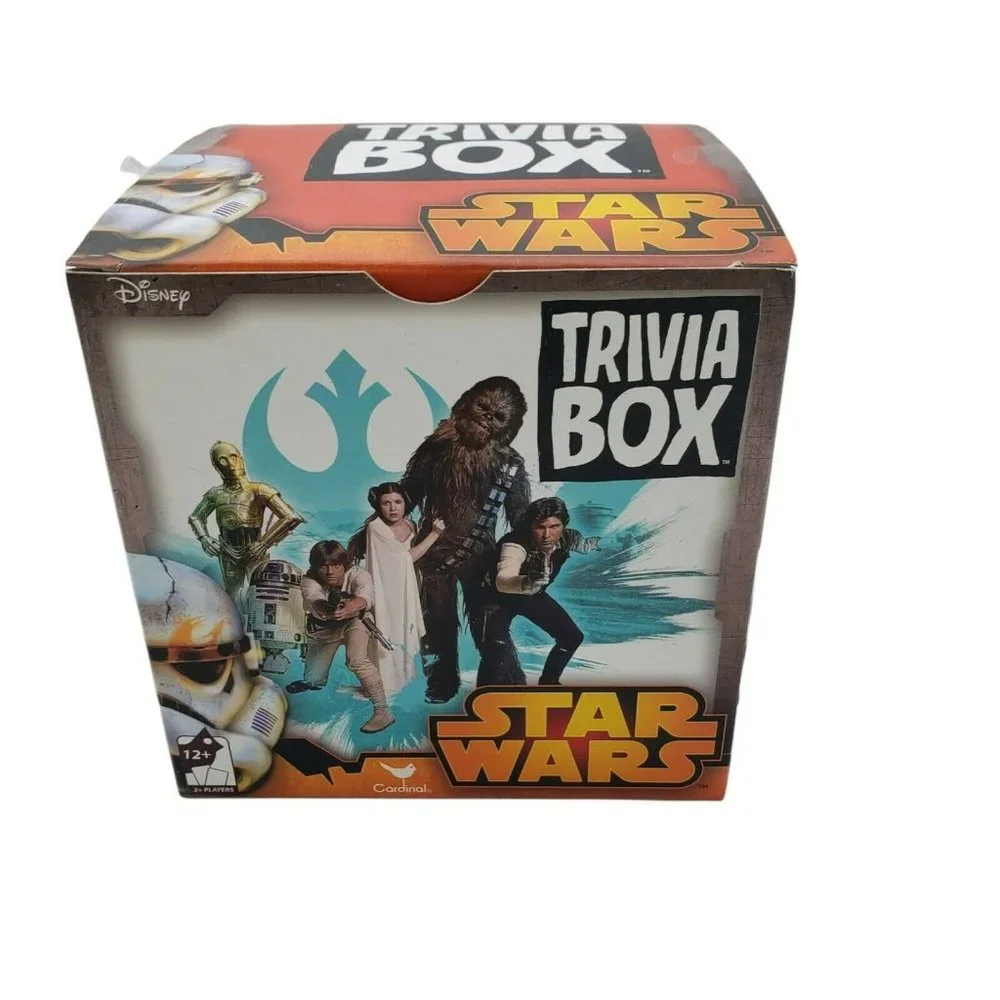 Star Wars Trivia Box Disney Game 1-189 Cards  & All-Star War players